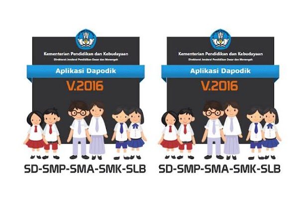 Contoh Formulir Dapodik Sd Smp Slb Sma Smk Format Excel Tahun 2016