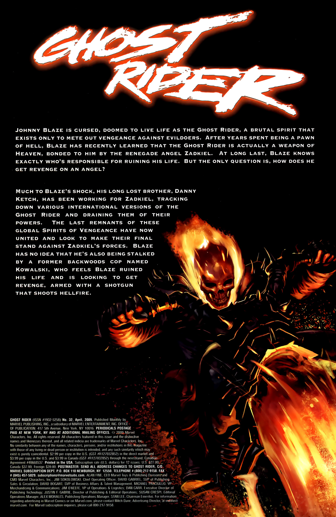 Read online Ghost Rider (2006) comic -  Issue #32 - 2