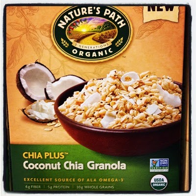 Vegan Vegetarian Food Kids Target Nature's Path Organic Chia Plus Coconut Chia Granola Cereal