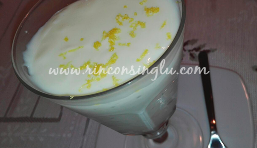 receta mousse de limon sin gluten