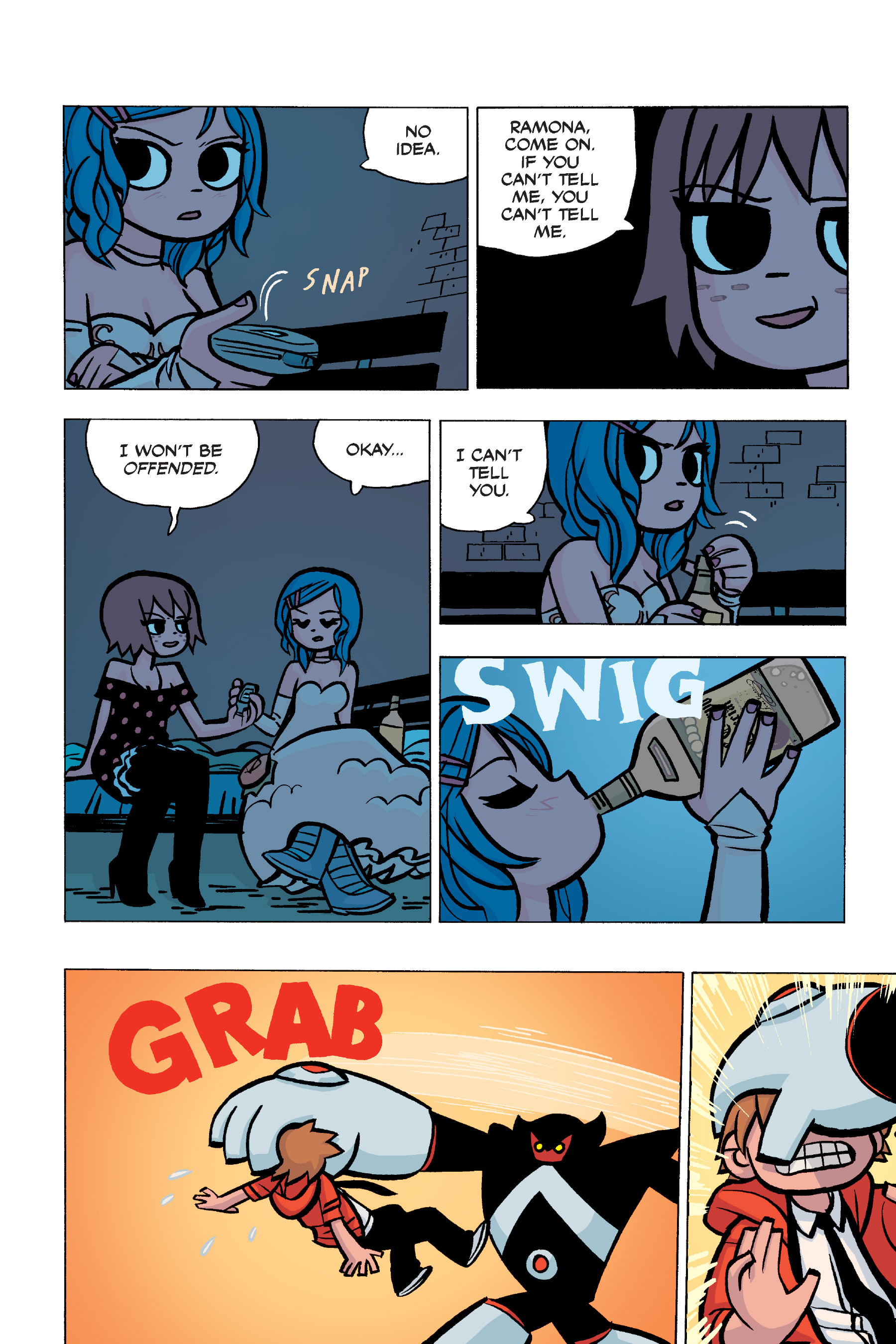 Read online Scott Pilgrim comic -  Issue #5 - 92