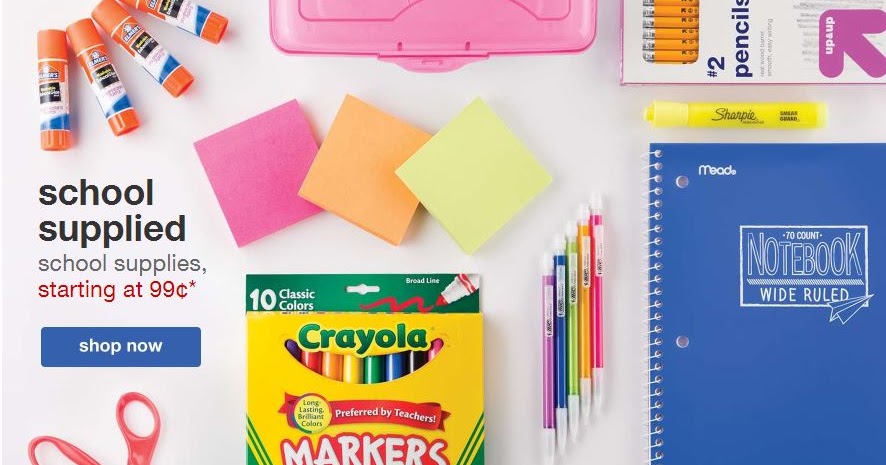 Free printable coupons for school supplies