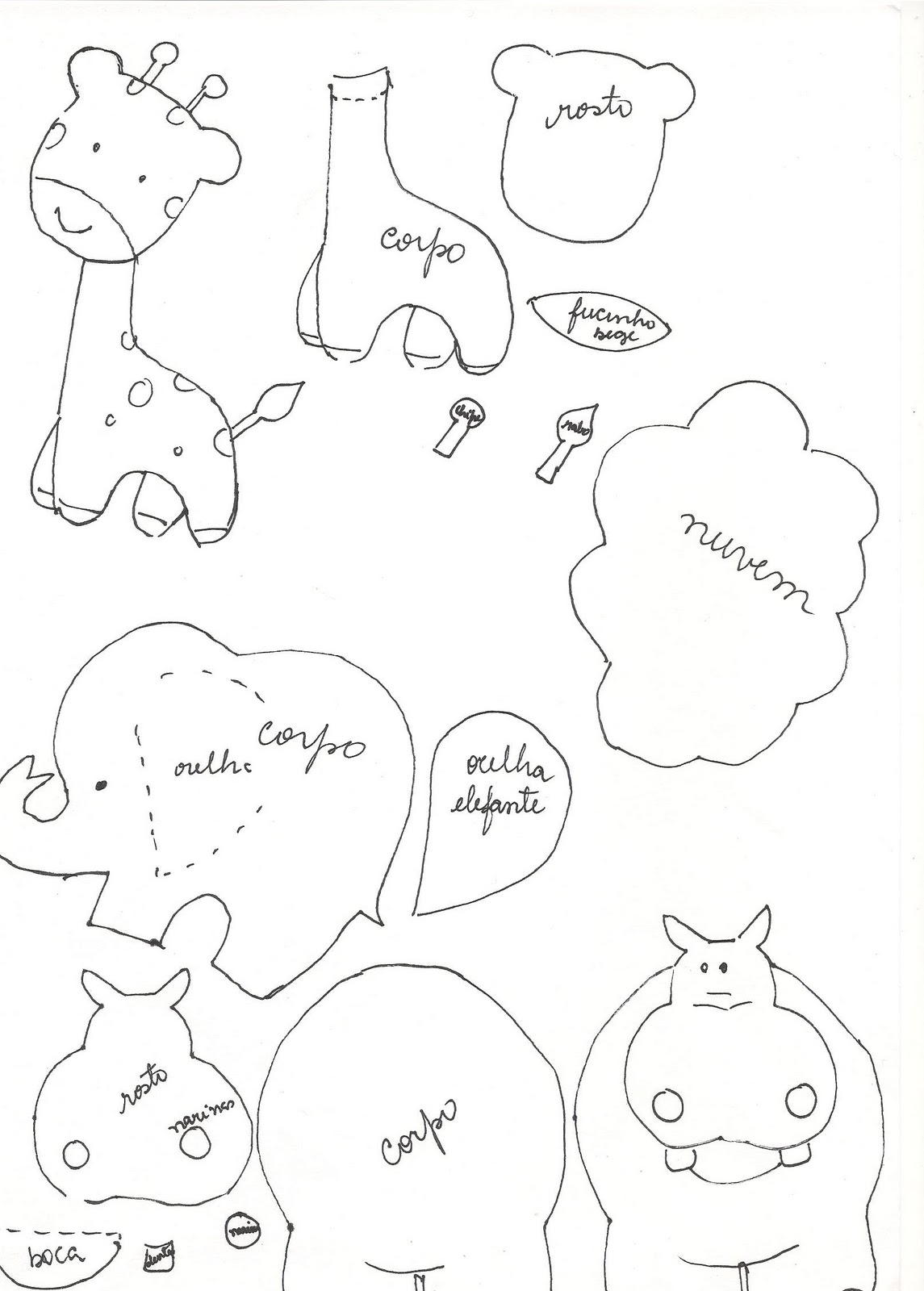 AtelieRinart MOLDES PARA PASTAS EM E.V.A. E PODE SER USADOS EM FELTRO