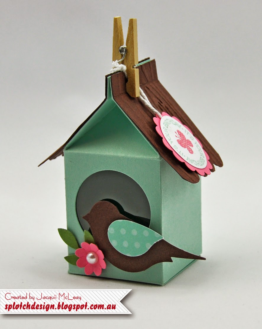 Splotch Design - Independent Stampin' Up! Demonstrator: Milk Carton