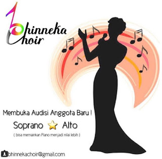 cari info audisi terbuka penerimaan member paduan suara bhinneka audisi penerimaan anggota baru paduan suara bhinneka choir