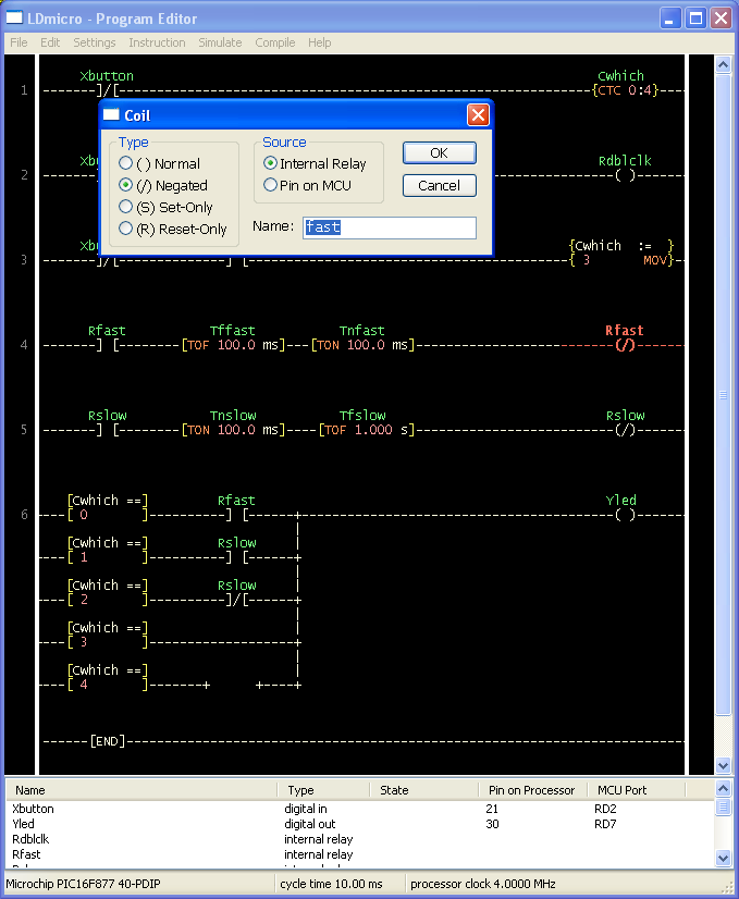 Embedded Systems in Egypt Arduino Ladder Logic How to program