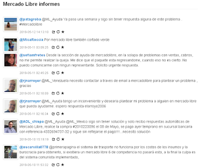 fallas y problemas mercado libre mayo 2019 fallas y problemas mercado libre mayo 2019