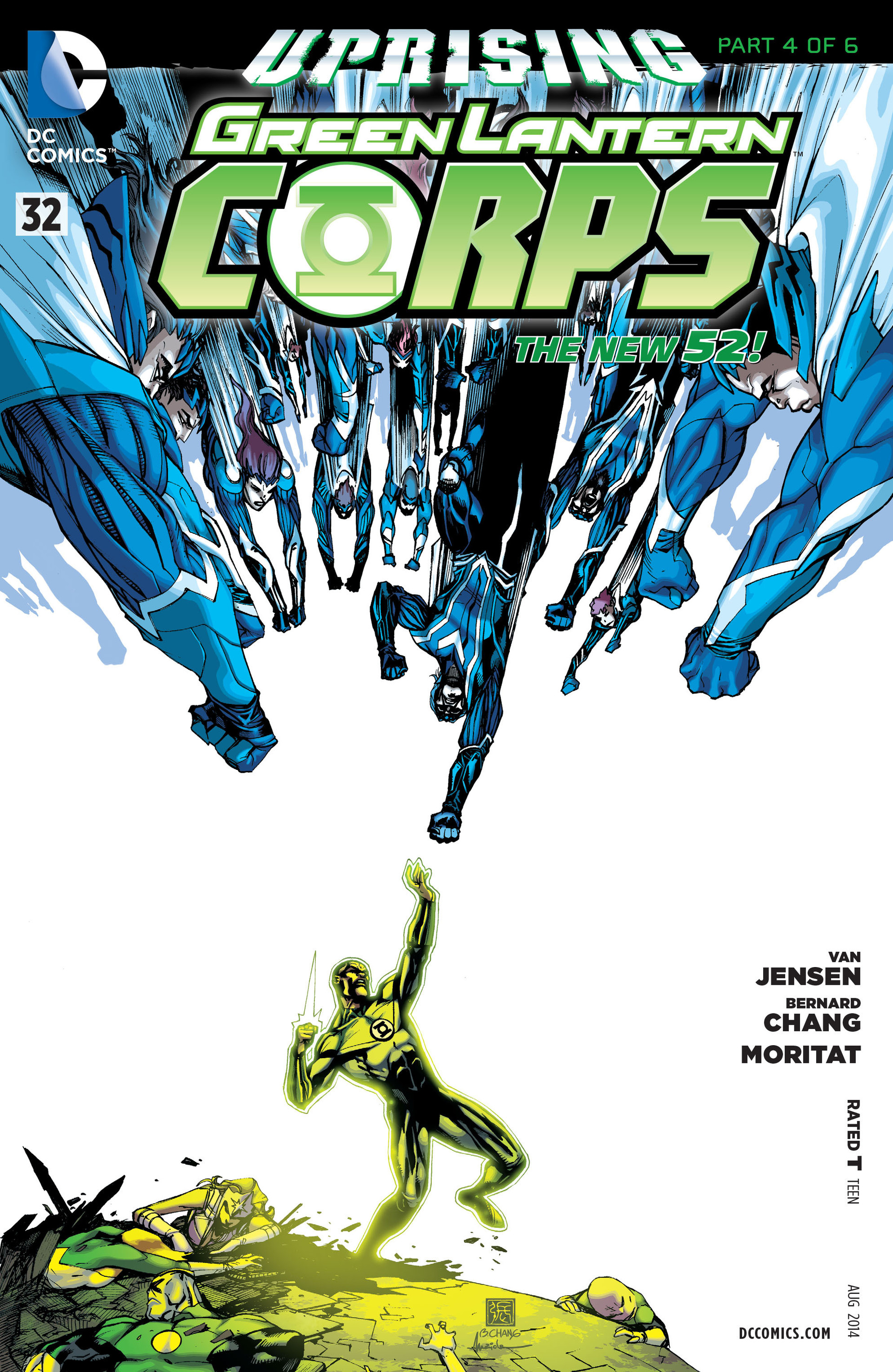 Read online Green Lantern Corps (2011) comic -  Issue #32 - 1