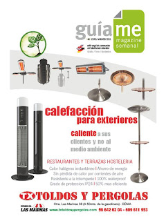 Toldos en Dénia: París prohíbe las estufas de gas en las terrazas