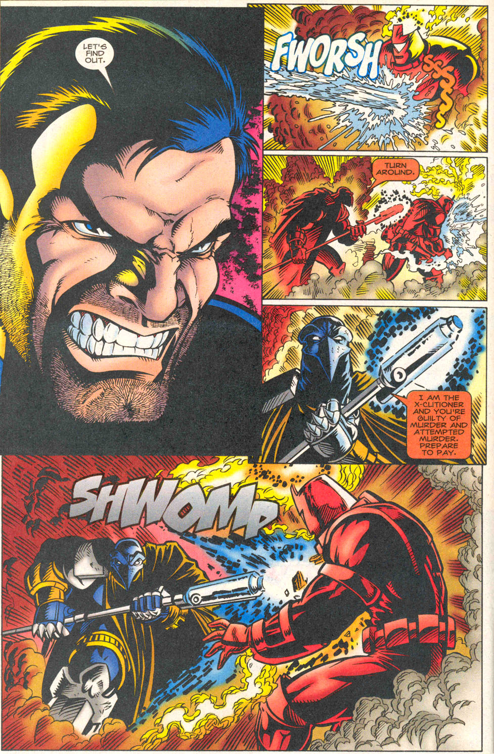 Read online Punisher (1995) comic -  Issue #14 - Total X-tinction - 7