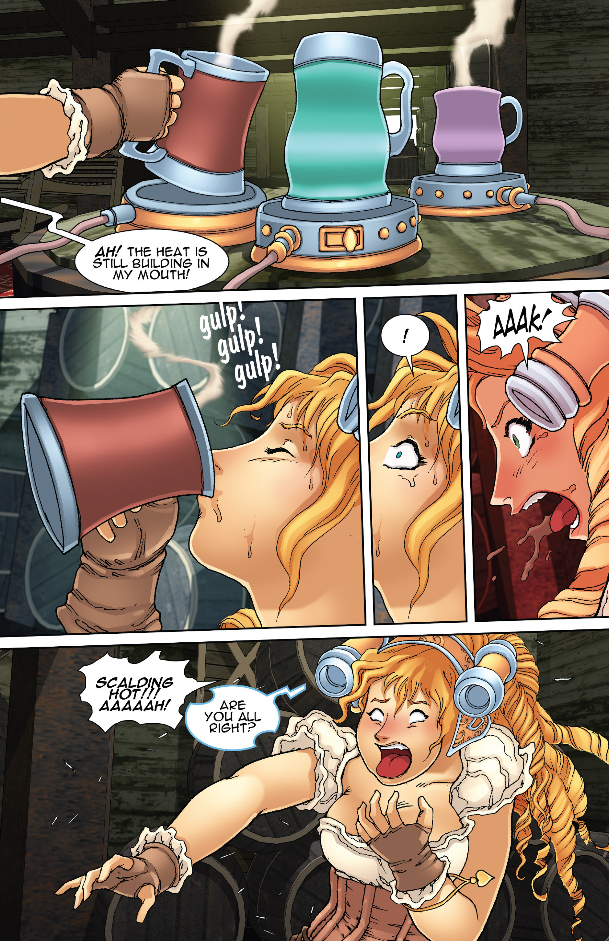 Read online Free Comic Book Day 2015 comic -  Issue # Steampunk Goldilocks - 13