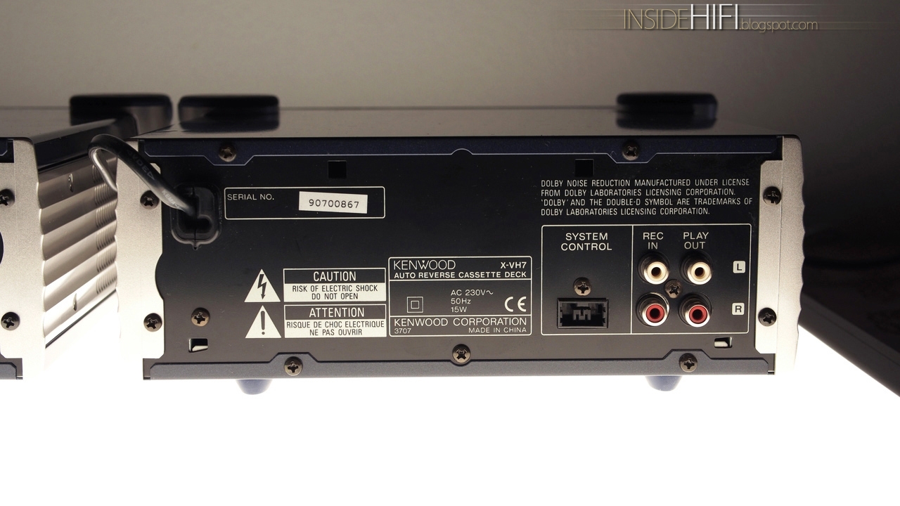 Inside HiFi Kenwood VH700 (RDVH7, XVH7) (outside only)