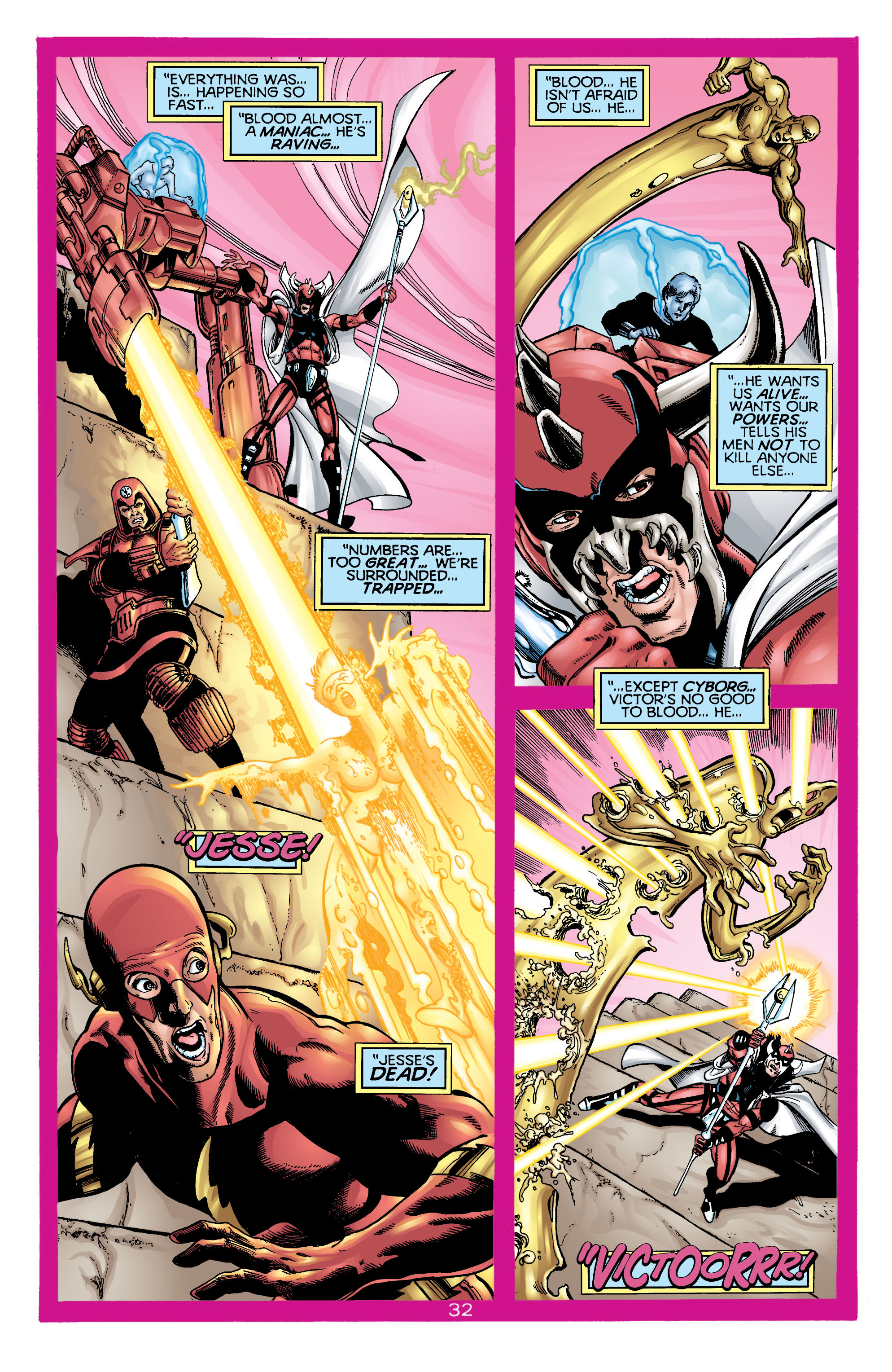 Read online Titans/Legion of Super-Heroes: Universe Ablaze comic -  Issue #1 - 33