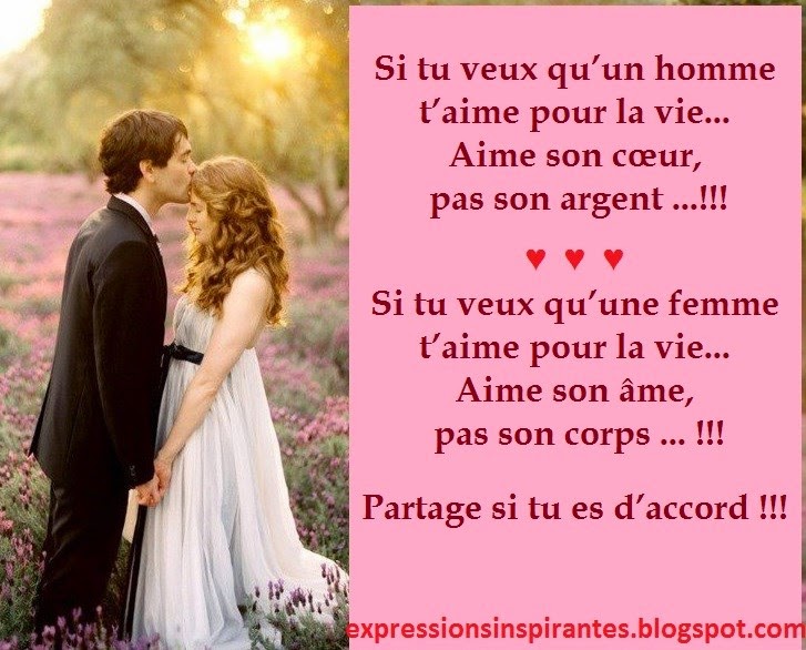 Expressions Si tu veux qu’un homme/qu