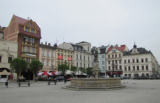 Rynek w Cieszynie.