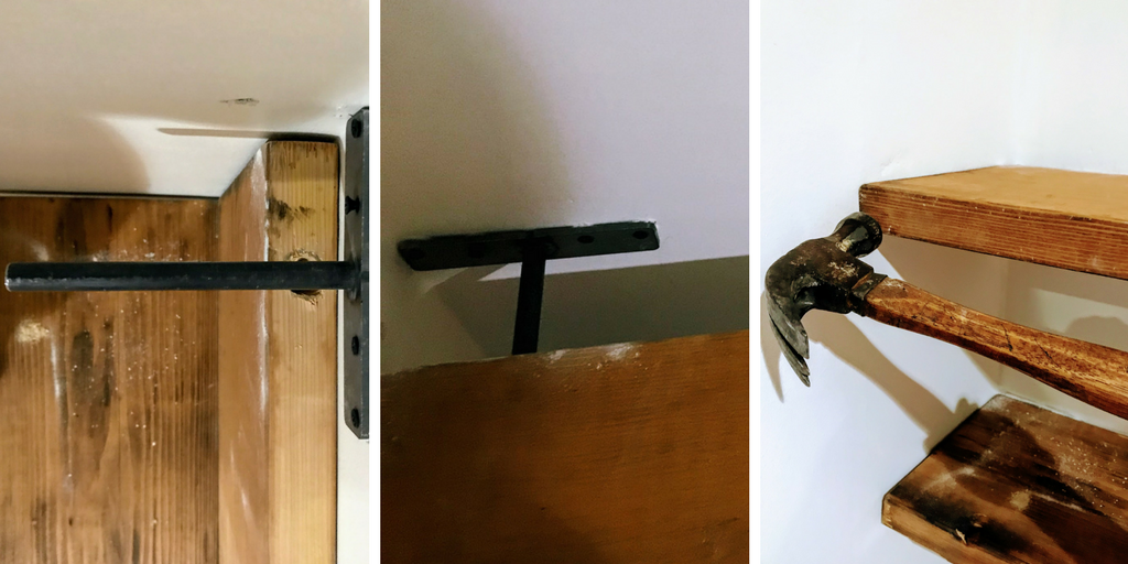 My Diy Kitchen How to Install Floating Shelves with Dakoda Love (and