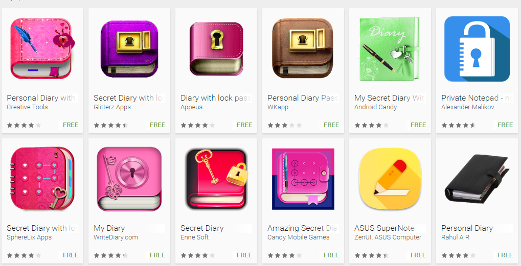 Diary with password Apps Youth Apps Best site for Mobile Apps Review