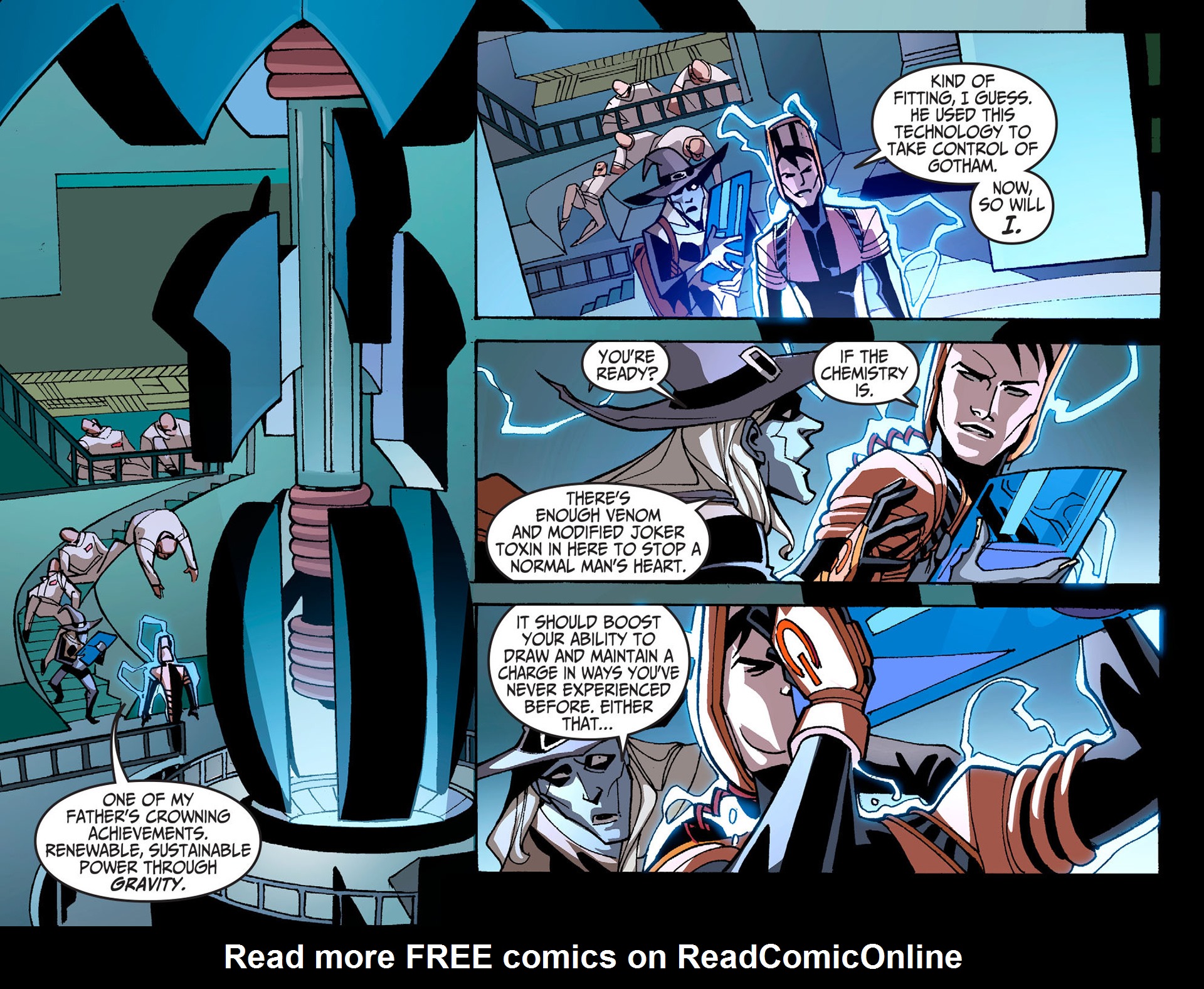 Read online Batman Beyond 2.0 comic -  Issue #7 - 11