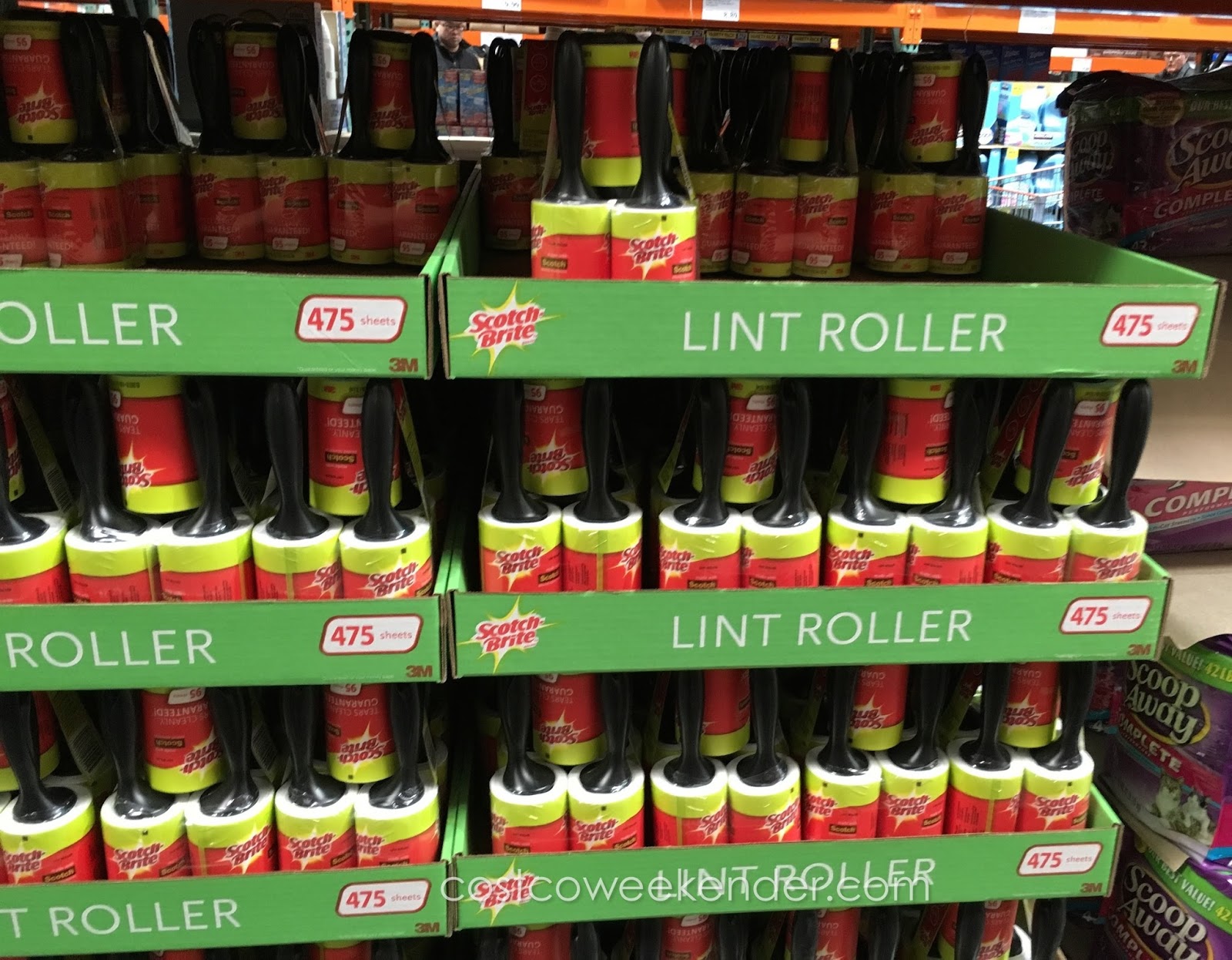 3M Scotch Brite Jumbo Lint Rollers (5 pack) Costco Weekender