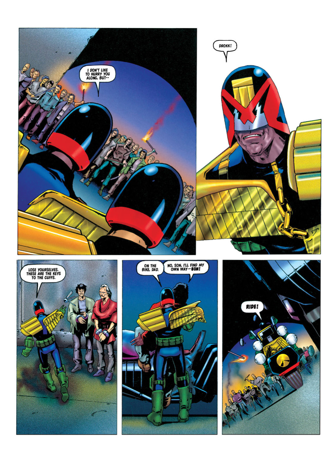 Read online Judge Dredd: The Complete Case Files comic -  Issue # TPB 25 - 74