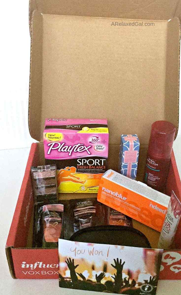 The 7 Items In My Influenster Gift Box | A Relaxed Gal