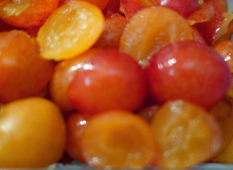 Gluten Free Blog Wild CherryPlums Season time to cook and freeze some.