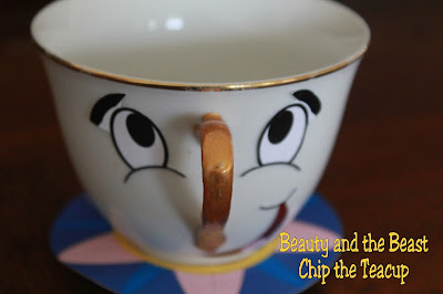 Celebrate your love of Beauty and the Beast by making your own Chip the Teacup decoration.  This DIY project shows you how to make Chip using a thrift store teacup and cheap printable for a fun and unique Beauty and the Beast party decoration.