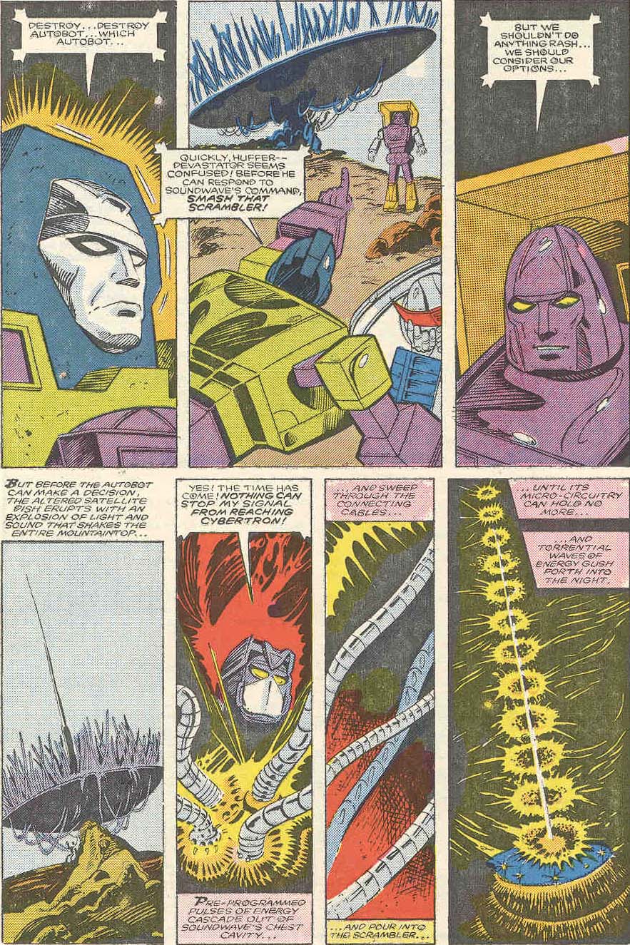 Read online The Transformers (1984) comic -  Issue #10 - 19