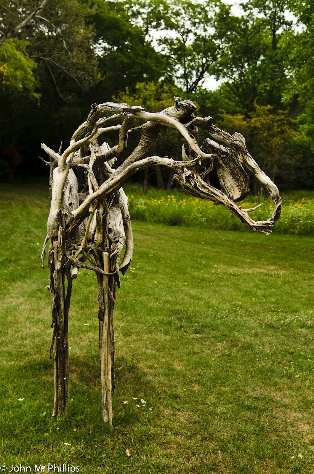 SKEPTIC PHOTO SCULPTURE GARDEN SCULPTURES