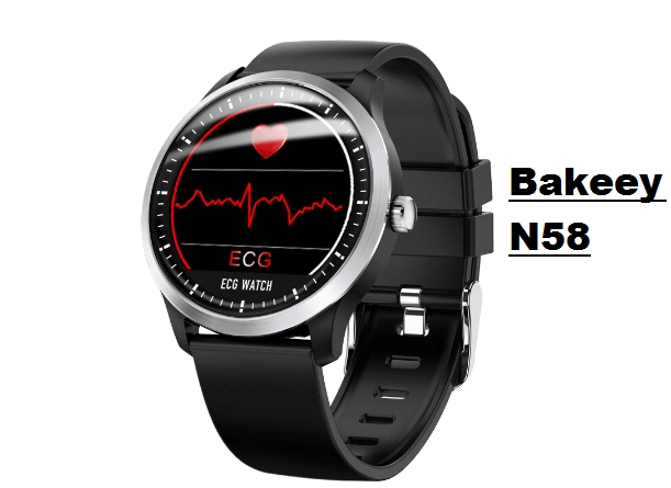 New ECG PPG smart watch with electrocardiograph ecg