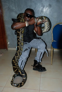 Charly Boy and His New Python Friend.. 2 Charly Boy and His New Python Friend.. 2