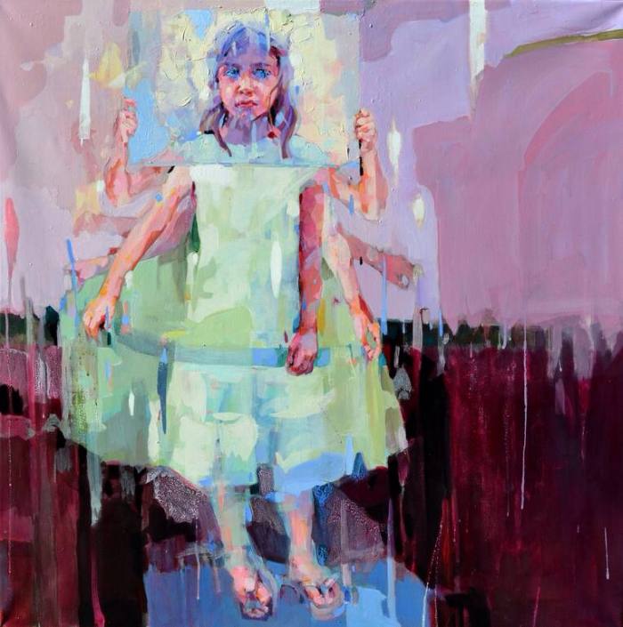 Психологически заряженные картины. Melinda Matyas