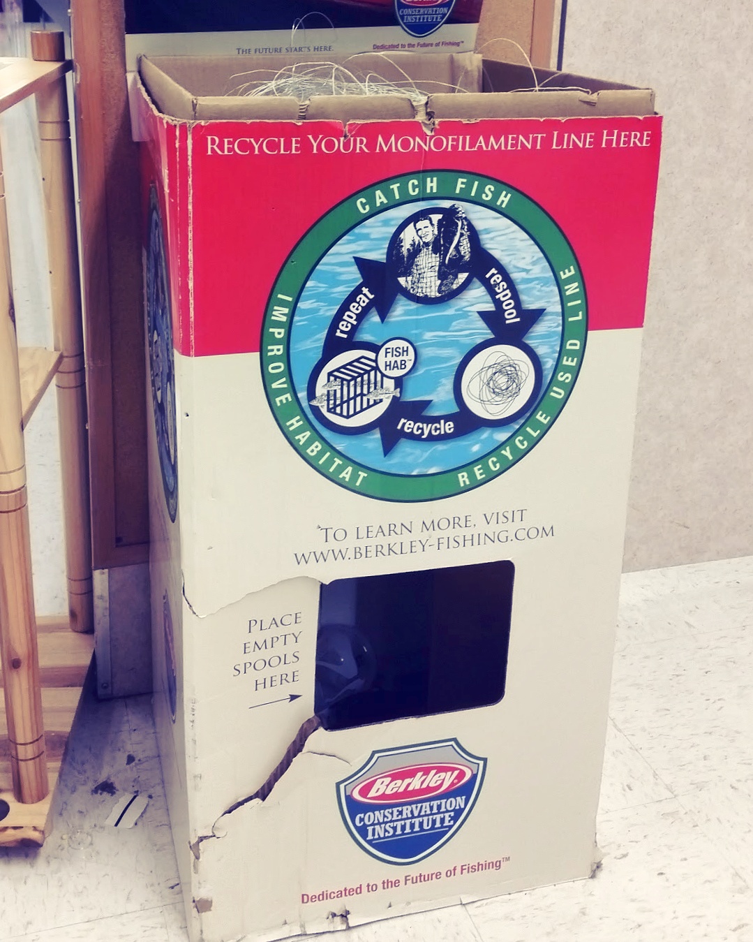 Recycling Fishing Line Eco Cajun