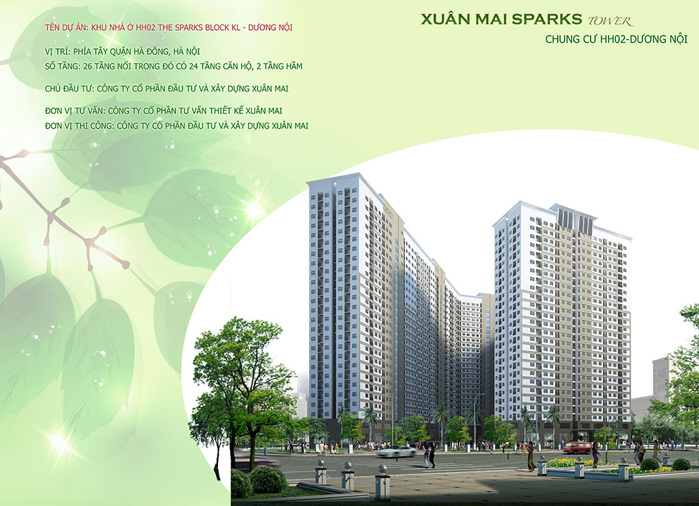 Chung cư Xuân Mai Complex, khu đô thị Dương Nội, Hà Đông