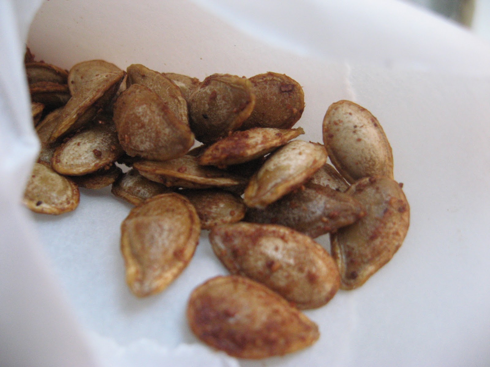 Food Free Food! Roasted Butternut seeds!