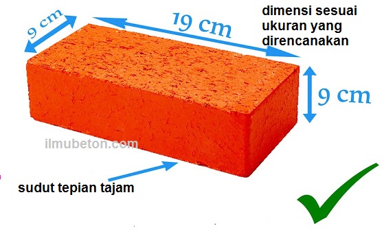 Cara Memeriksa Kualitas Batu Bata di Lokasi Pekerjaan - Ilmu Beton