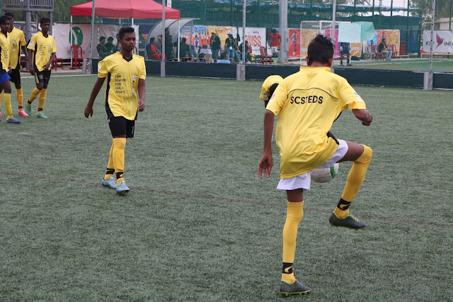 Slum children teach Corporate bigwigs a trick or two in Soccer Tournament with a difference Slum children teach Corporate bigwigs a trick or two in Soccer Tournament with a difference