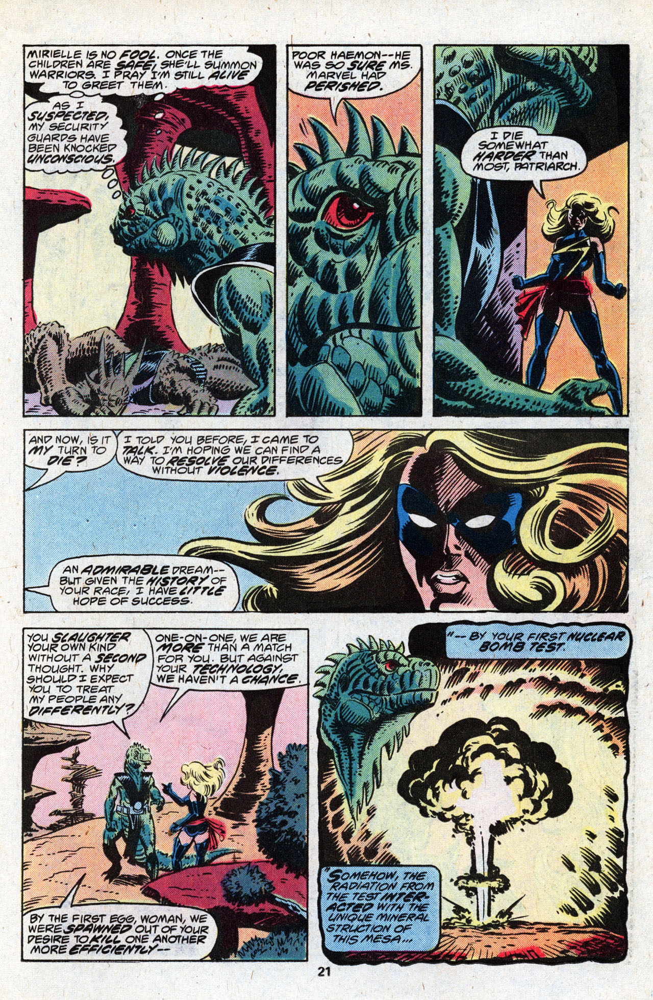 Ms. Marvel (1977) issue 21 - Page 22