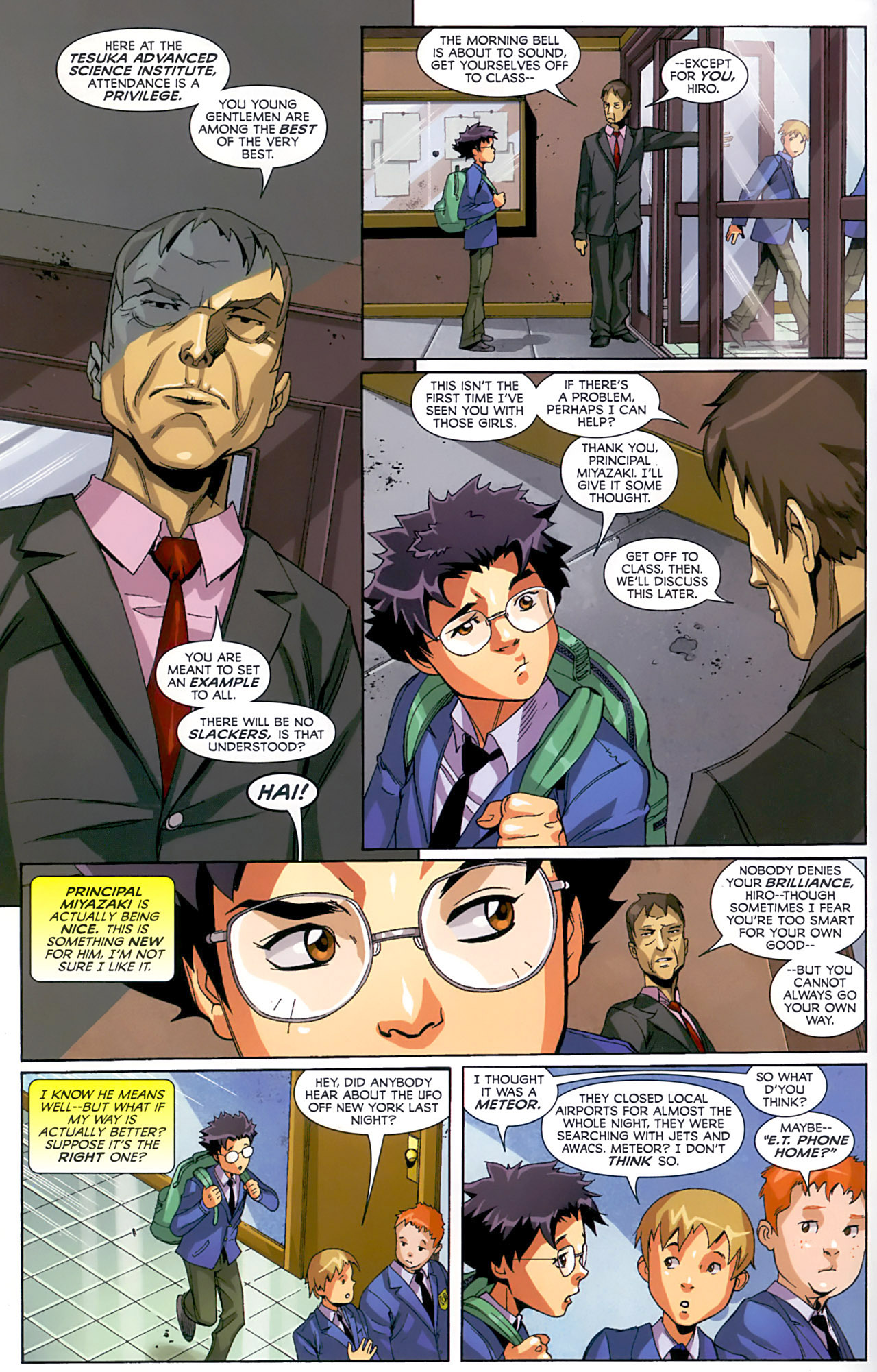 Read online Big Hero 6 (2008) comic -  Issue #1 - 8