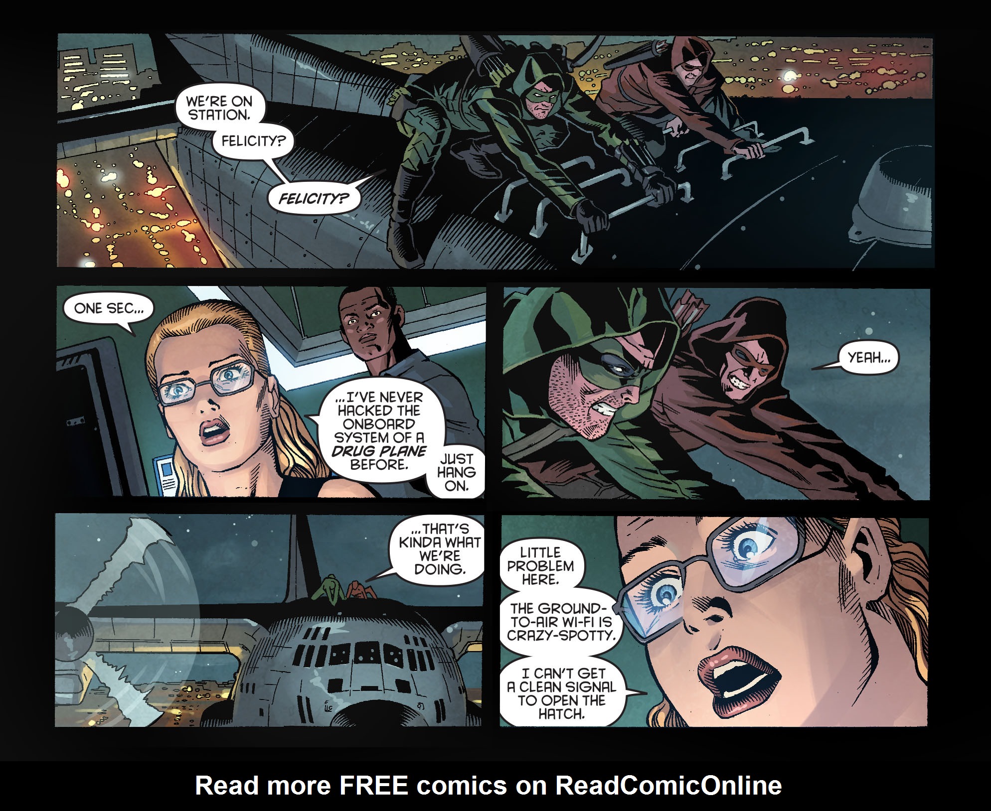 Read online Arrow: Season 2.5 [I] comic -  Issue #1 - 10