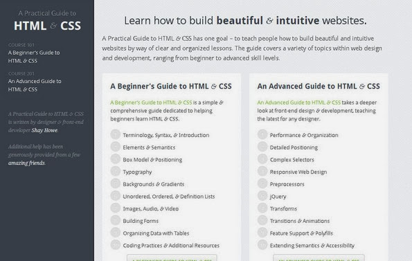 Practical HTML CSS guide