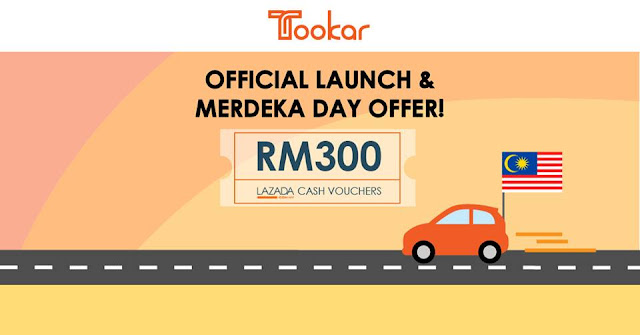 Percuma Voucher Lazada RM300 dari Tookar Percuma Voucher Lazada RM300 dari Tookar