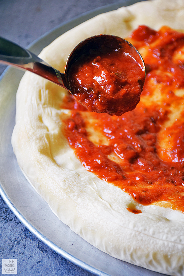 Red Sauce for Meatball Sub Pizza