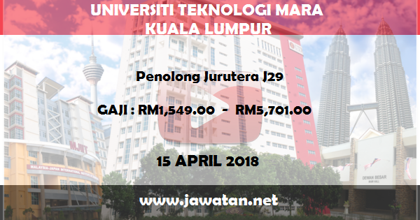 Jawatan Kosong di Universiti Teknologi Malaysia (UTM) Kuala Lumpur Jawatan Kosong di Universiti Teknologi Malaysia (UTM) Kuala Lumpur