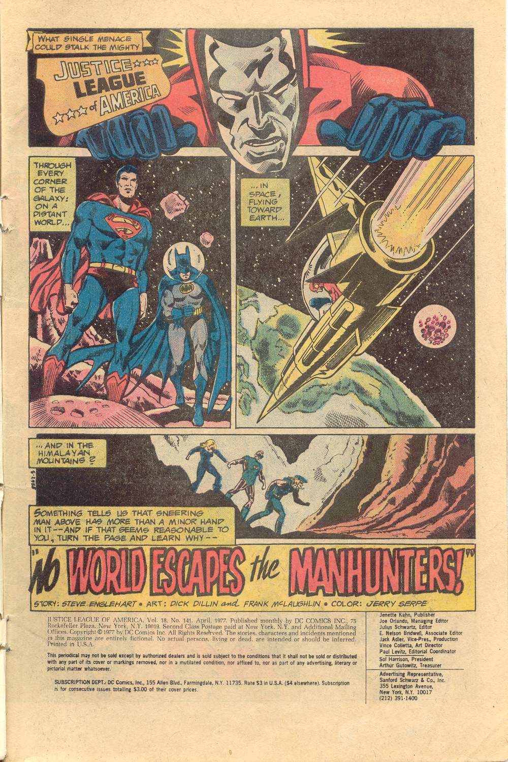 Justice League of America (1960) 141 Page 2