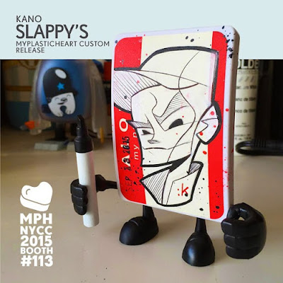 New York Comic Con 2015 Exclusive Slappy’s Custom Stud Vinyl Figures by kaNO