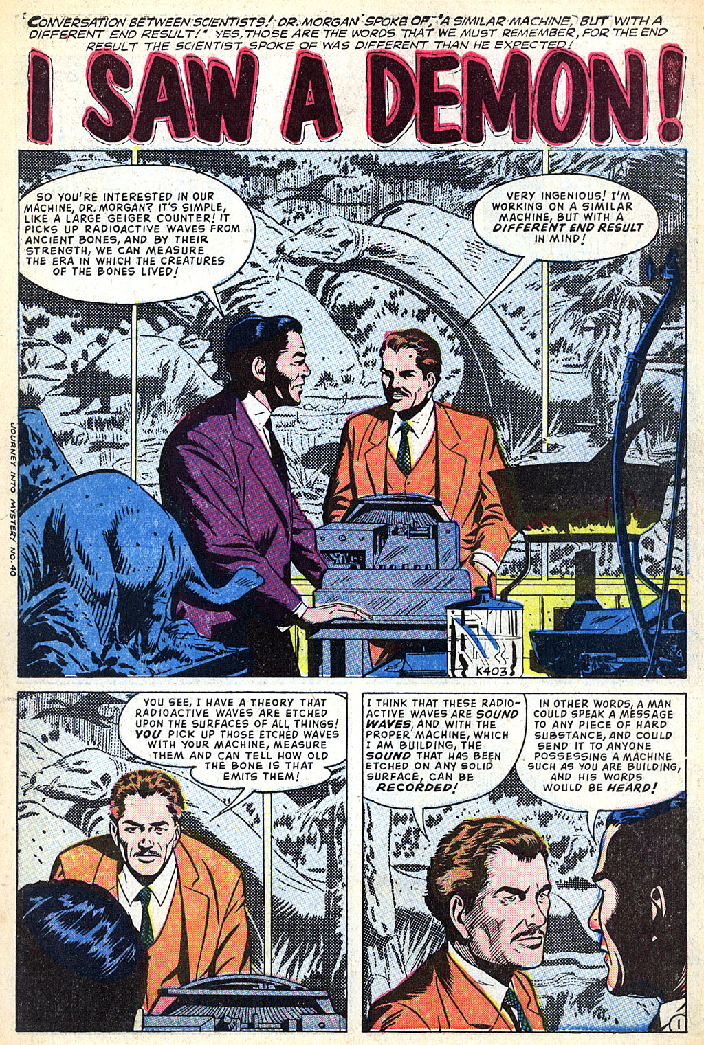 Read online Journey Into Mystery (1952) comic -  Issue #40 - 3