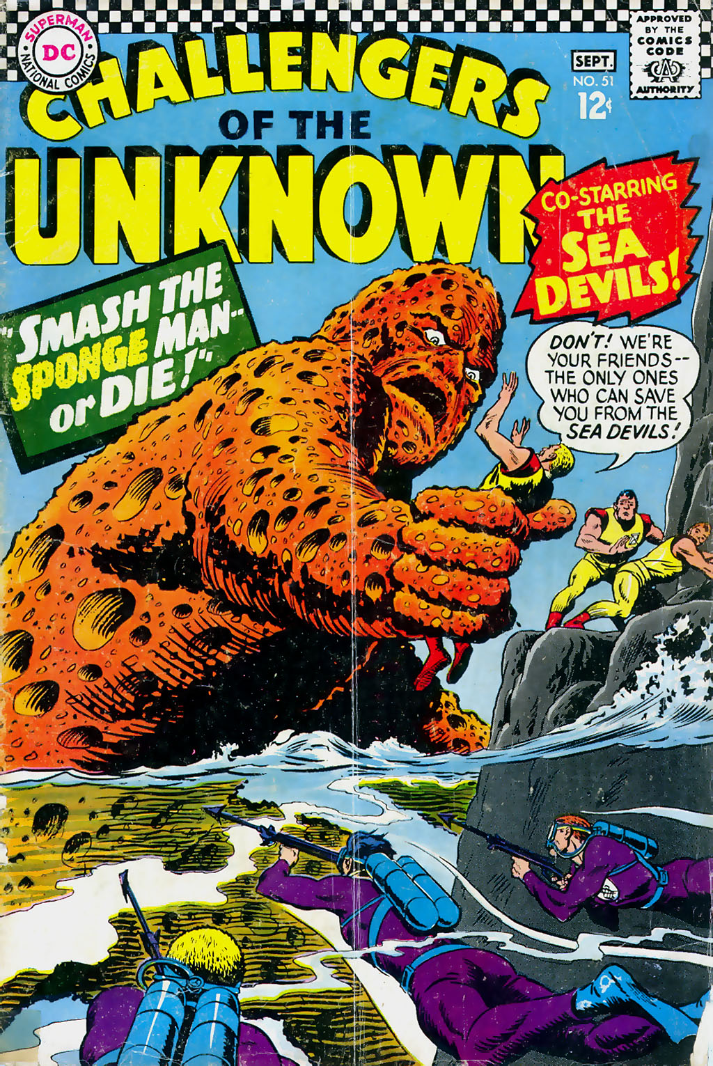 Read online Challengers of the Unknown (1958) comic -  Issue #51 - 1