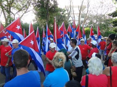 EN FOTOS: El dÃ­a de los trabajadores por toda Cuba