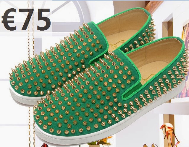 chaussures basses femme 2015: Louis Louboutin chaussures basses femme clouté Baskets 2015 Sneakers